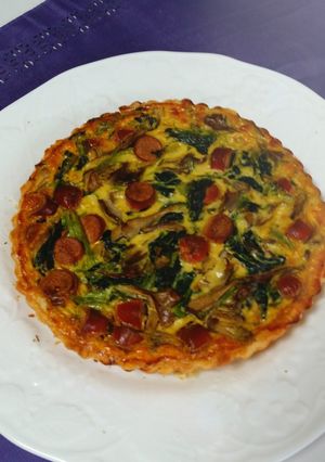 野菜嫌いな我が子の為に考えたキッシュ⭐︎-レシピのメイン写真