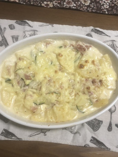 生クリーム入れるだけ簡単ポテトグラタン♪-レシピのメイン写真