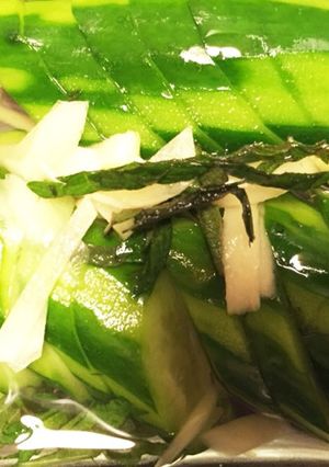 簡単☆あっさり キュウリのカボス漬け-レシピのメイン写真