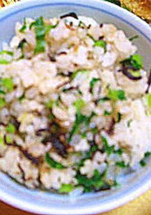 簡単混ぜご飯 ジャコ菜飯-レシピのメイン写真