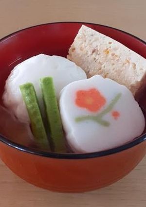 行事食　すまし仕立て雑煮-レシピのメイン写真