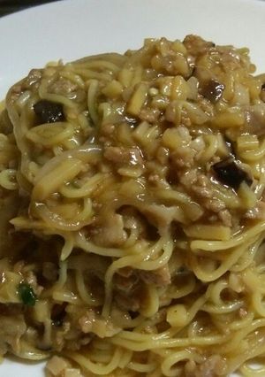 簡単 じゃじゃ麺 八戸学校給食風-レシピのメイン写真