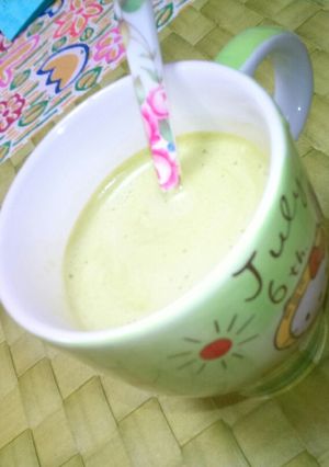 ほんのりチョコレート抹茶ラテ-レシピのメイン写真