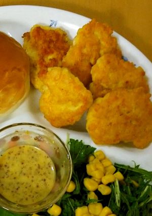 ヘルシー☆ふわふわチキンナゲット-レシピのメイン写真