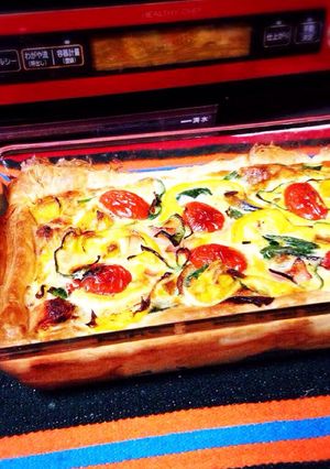 パイシート 簡単キッシュ かぼちゃコク甘-レシピのメイン写真