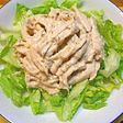 ゆで鶏のゴママヨネーズ