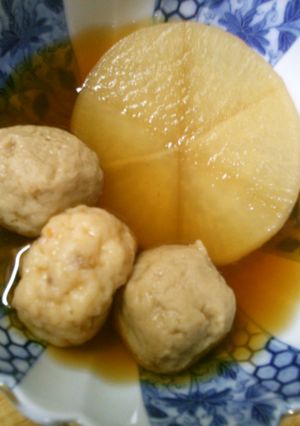簡単 一品♪ 大根 つみれの 煮物*゜-レシピのメイン写真