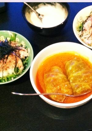 ケチャップで簡単、本格的！ロールキャベツ-レシピのメイン写真