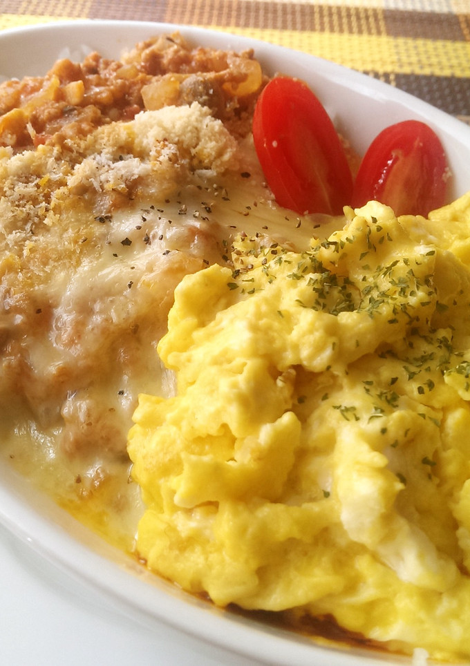 完熟トマトソースで★欲張りオムドリア★-レシピのメイン写真