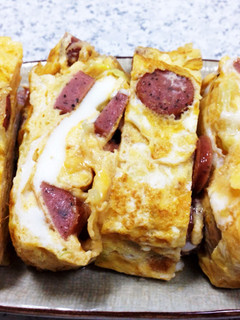 ☆キャベツとウインナーの卵焼き☆-レシピのメイン写真