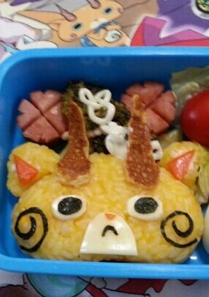 キャラ弁妖怪ウォッチ～こまじろう-レシピのメイン写真