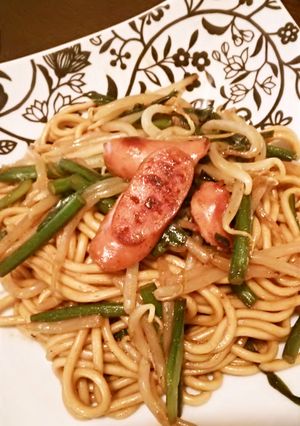 簡単!!インド風焼きそば☆スパイシー!!-レシピのメイン写真