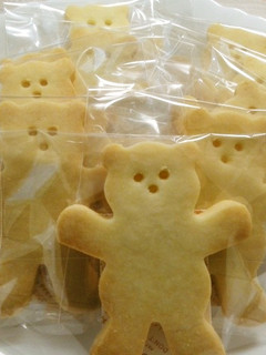 クマの型抜きクッキー-レシピのメイン写真