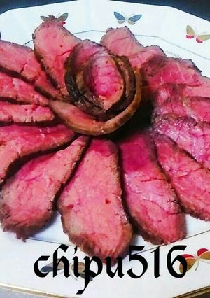 超簡単パーティフライパンでローストビーフ-レシピのメイン写真