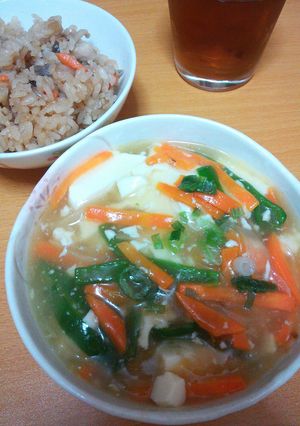 豆腐の野菜あん炒め-レシピのメイン写真