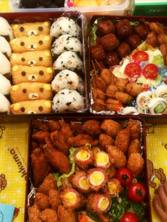 運動会の弁当♡-レシピのメイン写真