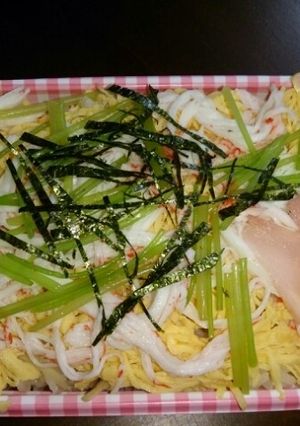 簡単ちらし寿司秋レシピ-レシピのメイン写真