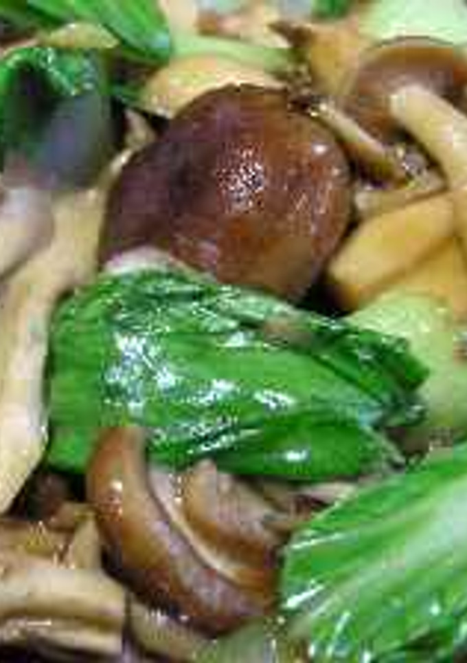 青菜ときのこの精進炒め-レシピのメイン写真