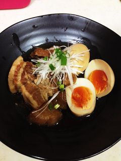 豚の角煮と大根と半熟卵の煮物-レシピのメイン写真