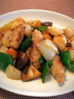 豚ロールの焼き酢豚-レシピのメイン写真