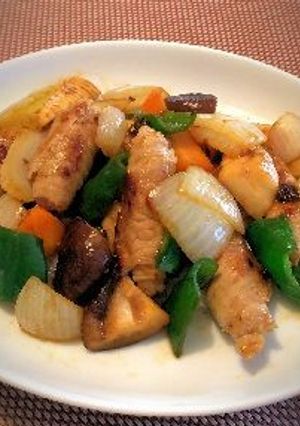 豚ロールの焼き酢豚-レシピのメイン写真