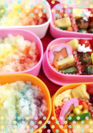 レインボー弁当-レシピのメイン写真