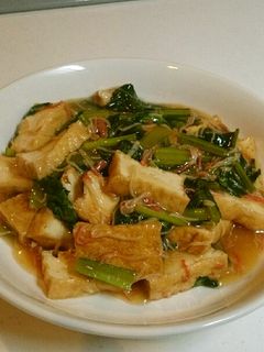 厚揚げと小松菜のカニカマ入りトロトロ煮-レシピのメイン写真