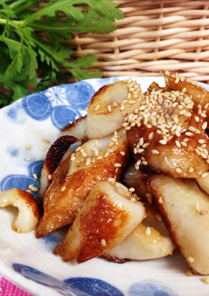 朝食！お弁当に！簡単ゴマ香るちくわ炒め-レシピのメイン写真