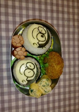 キャラ弁 野比のび太くん｡-レシピのメイン写真