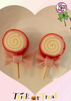 お弁当に…簡単ペロペロキャンディ ♪-レシピのメイン写真