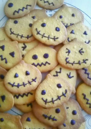 ハロウィンパンプキンクッキー-レシピのメイン写真