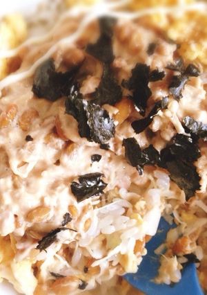 ツナタマ納豆丼-レシピのメイン写真