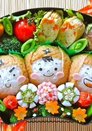 キャラ弁☆大賞受賞レシピ！「忍者稲荷」-レシピのメイン写真