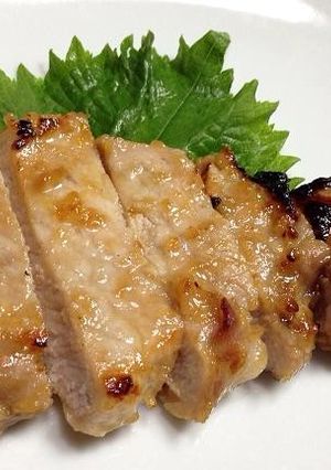 豚ロース厚切り肉のＷ麹漬-レシピのメイン写真
