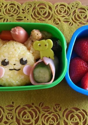 ポケモンキャラ弁～ピカチュウ-レシピのメイン写真