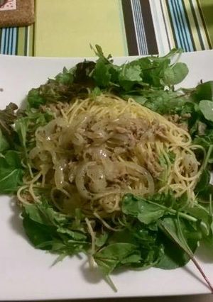 ツナと玉ねぎのパスタ-レシピのメイン写真