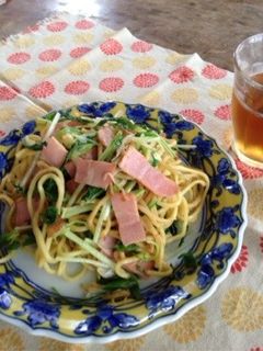 ランチに⭐️麺つゆで和風ネギ入り焼きそば-レシピのメイン写真