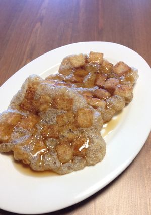 【朝食フェス】簡単ヘルシー！モチワッフル-レシピのメイン写真