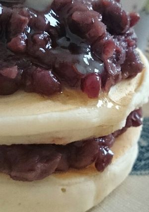あんこのパンケーキ-レシピのメイン写真