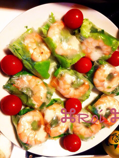 可愛い♡美味しい♡一口生春巻き-レシピのメイン写真