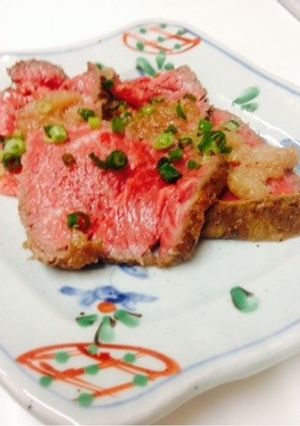 特別♡牛肉和風たたき( •ॢ◡-ॢ)-♡-レシピのメイン写真