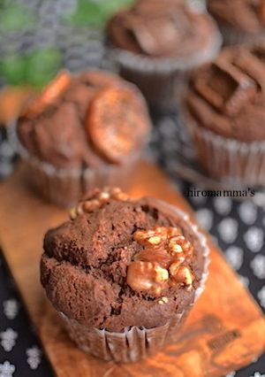 チョコレートマフィン-レシピのメイン写真