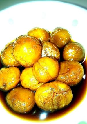 栗の黒糖煮(甘露煮 グラッセ)-レシピのメイン写真