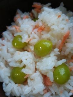銀杏と鮭の混ぜご飯-レシピのメイン写真