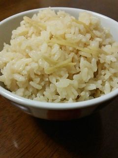 生姜食べたい生姜ご飯♪-レシピのメイン写真