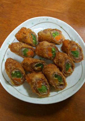 ニコニコ揚げ-レシピのメイン写真