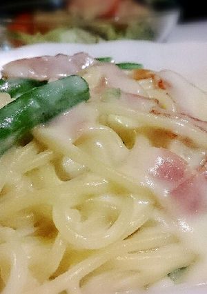 簡単♪クリームパスタ-レシピのメイン写真
