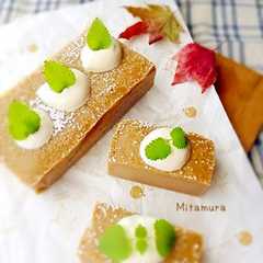 รูปของ 秋の味覚～栗ケーキ