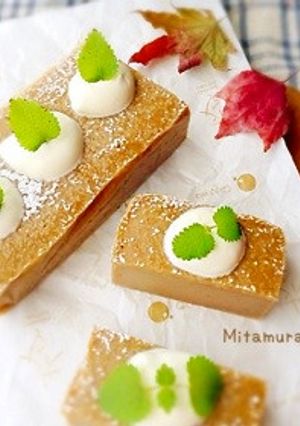 秋の味覚～栗ケーキ-レシピのメイン写真