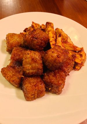 元気が出る!こんにゃく味噌炒め-レシピのメイン写真